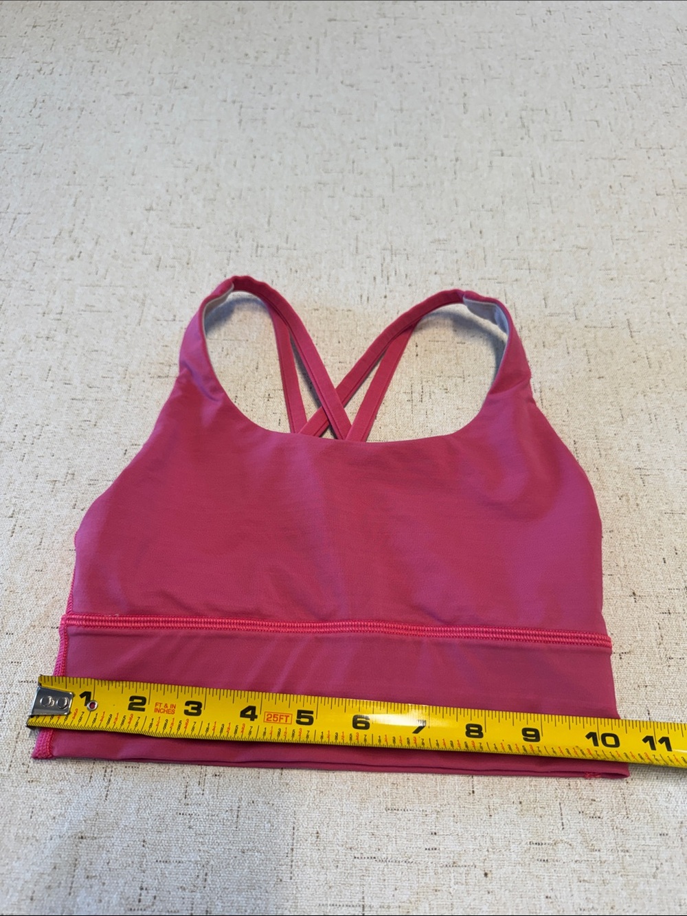 Lululemon Bundle Pink and Multi Floral Crossback Sport Bra Tops Size 2 N0741 - Picture 5 of 8